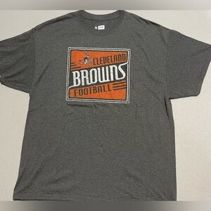 Cleveland Browns NFL Team Apparel Mens XL T-Shirt Football